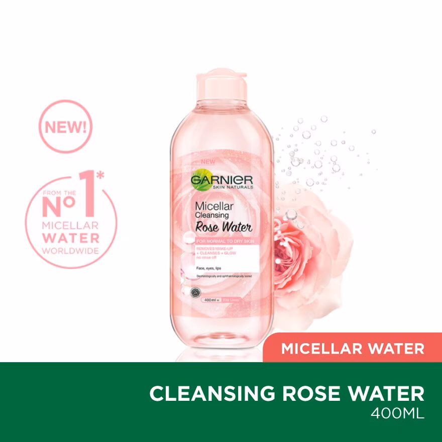 GARNIER
Micellar Water Rose 400ml