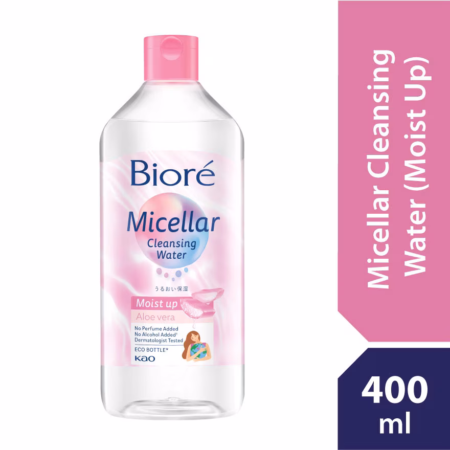 BIORE Micellar Cleansing Water Moist Up 400ml