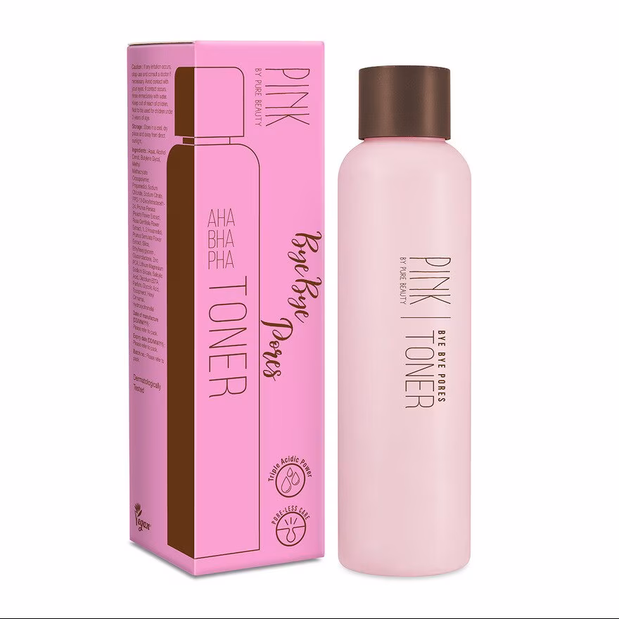 PINK BY PURE BEAUTY
Bye Bye Pores Toner 250ml