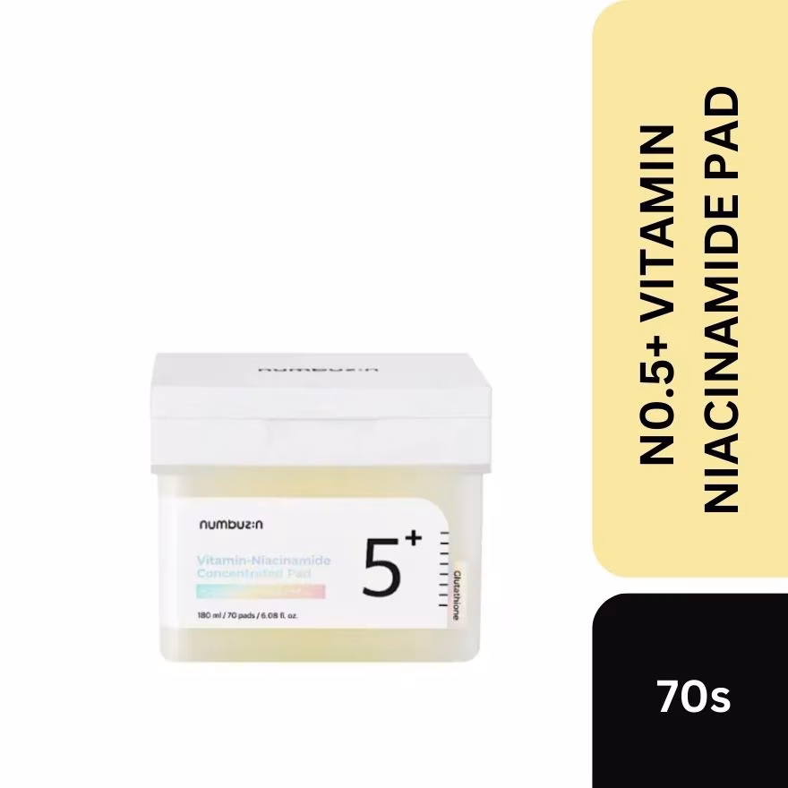 NUMBUZIN
No.5+ Vitamin Niacinamide Concentrated Pad 70s