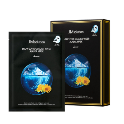 JMsolution – Snow Lotus Glacier Water Alaska Mask Snow – 10pcs