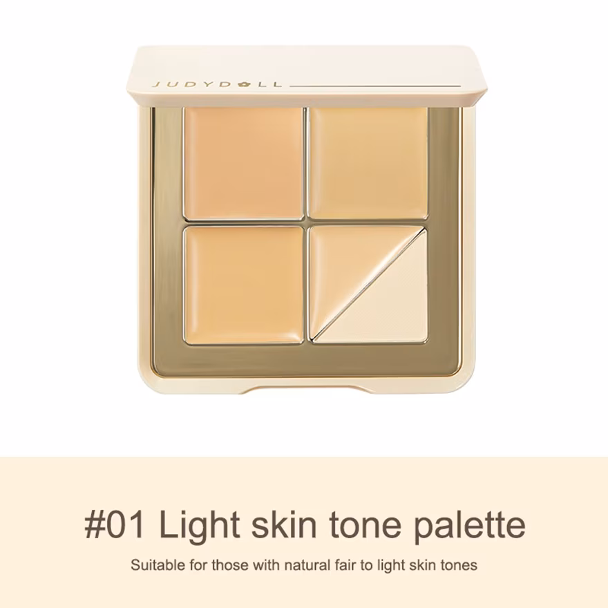 JUDYDOLL
Traceless Cloud-Touch Concealer Palette 01