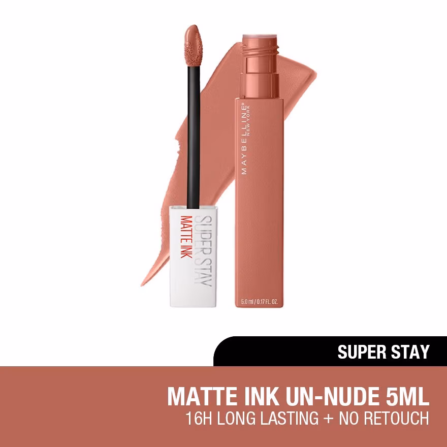 MAYBELLINE
Maybelline Super Stay Matte Ink – Amazonian Nude