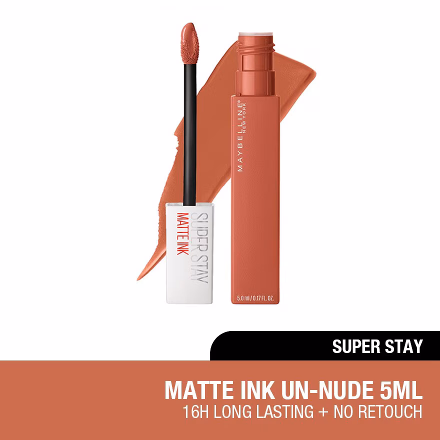 MAYBELLINE
Maybelline Super Stay Matte Ink – Fighter Nude