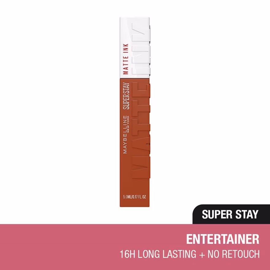 MAYBELLINE
Super Stay Matte Ink 505 Entertain