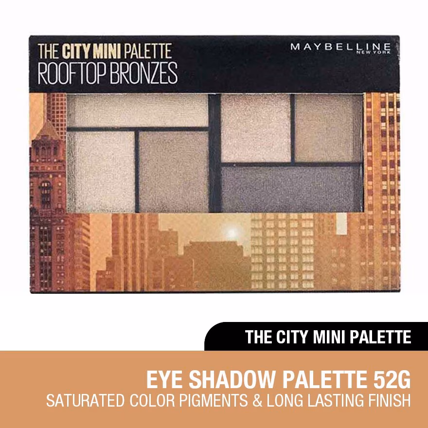 MAYBELLINE
The City Mini Palette Rooftop Bronzes 1’s