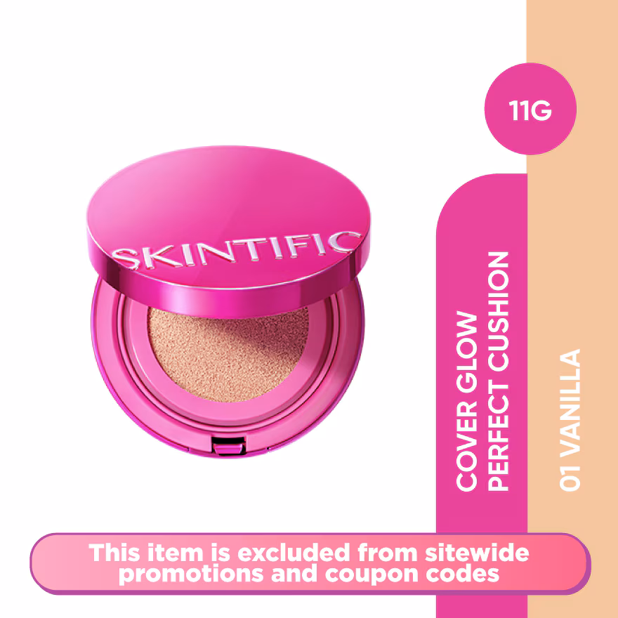 SKINTIFIC
Cover Glow Perfect Cushion 01 Vanilla 11g