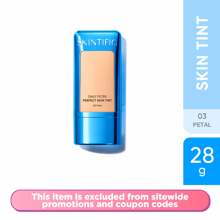 SKINTIFIC
Daily Filter Perfect Skin Tint 03 Petal 28g