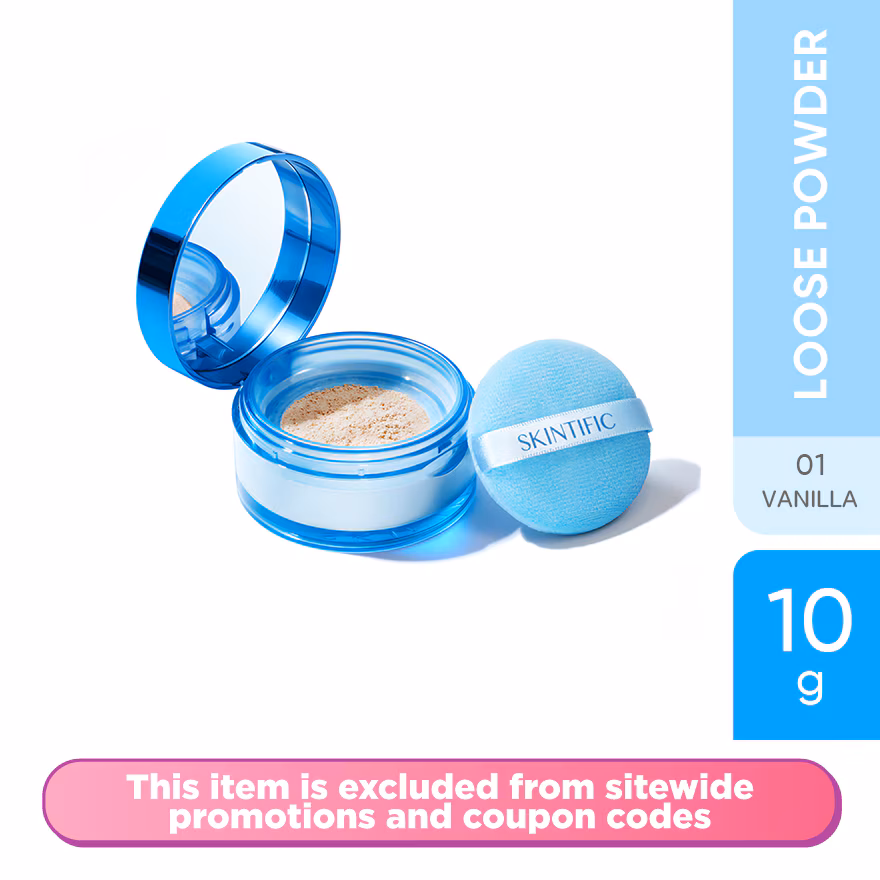 SKINTIFIC
Invisiblur All Day Loose Powder 01 Vanilla 10g