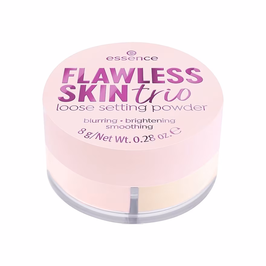 ESSENCE
Flawless Skin Trio Loose Setting Powder 10