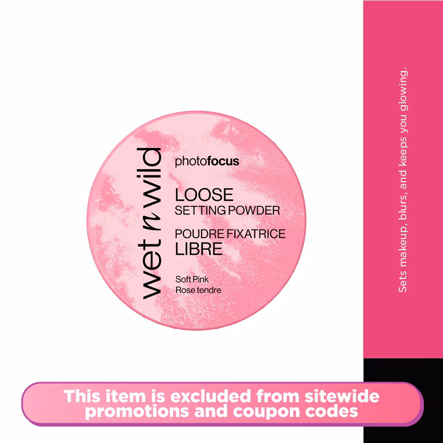 WET N WILD
Photo Focus Loose Setting Powder Soft Pink