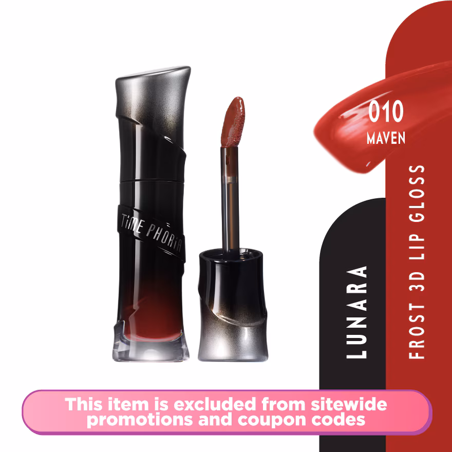 TIMEPHORIA
Lunara Frost 3d Lip Gloss 010 Maven