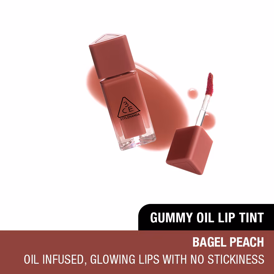 3CE
Gummy Oil Tint 01 Bagel Peach