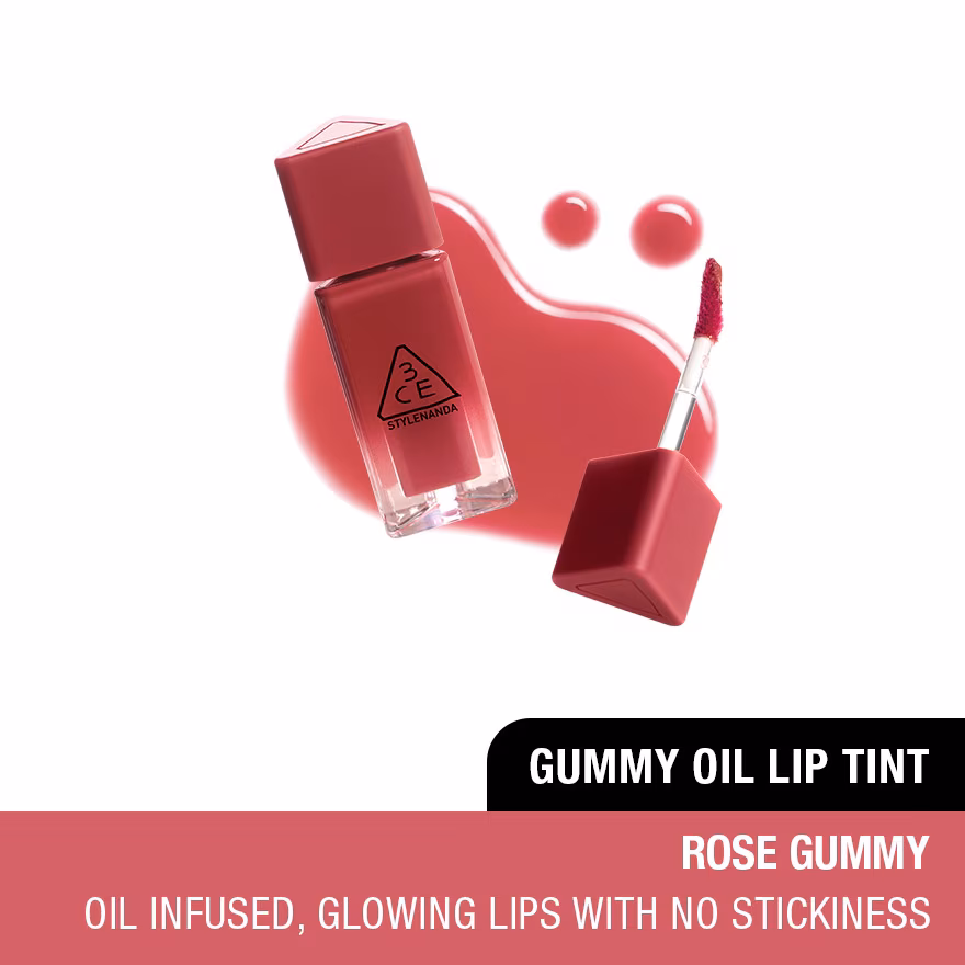 3CE
Gummy Oil Tint 04 Rose Gummy