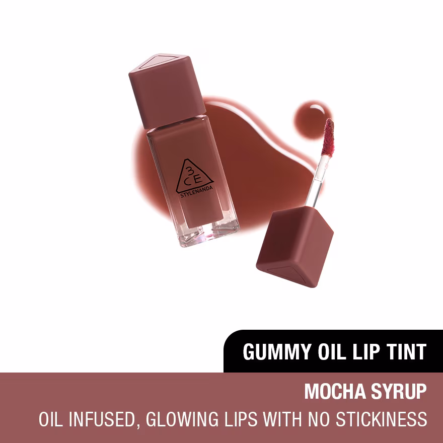 3CE
Gummy Oil Tint 05 Mocha Syrup