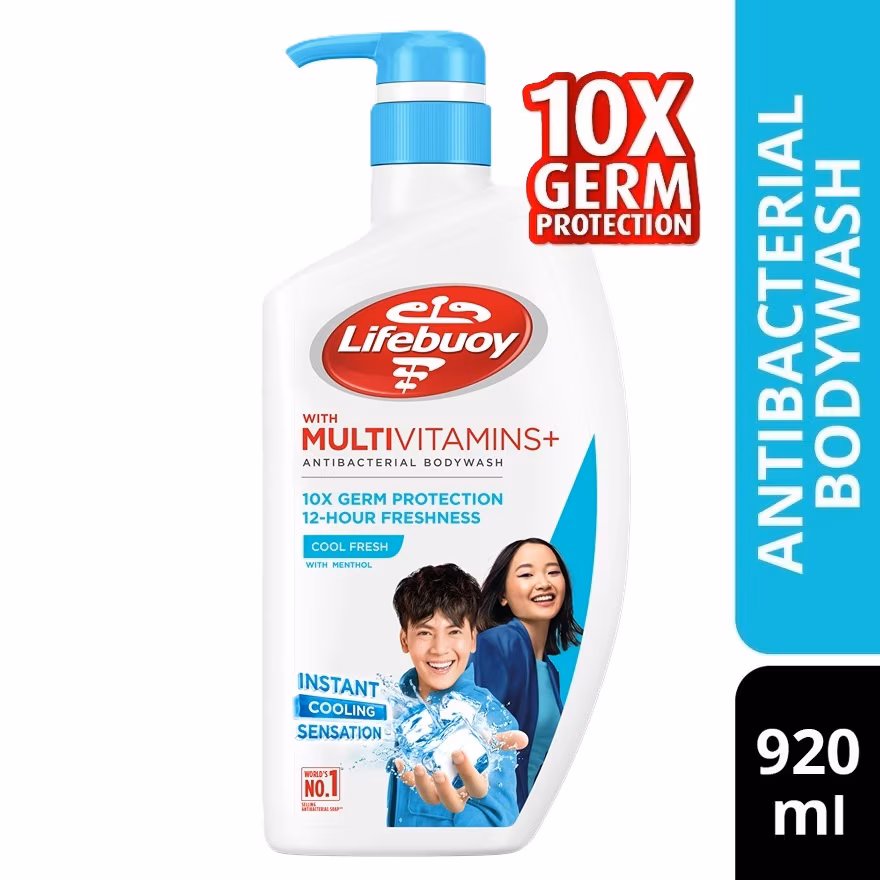 LIFEBUOY
Cool Fresh Body Wash 920ml