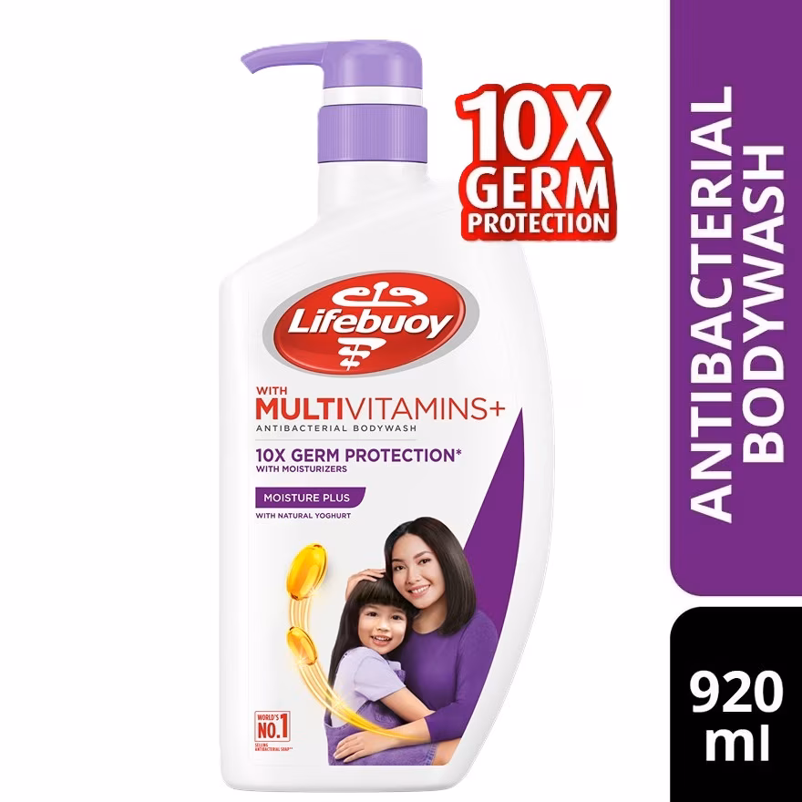 LIFEBUOY
Moisture Plus Body Wash 920ml