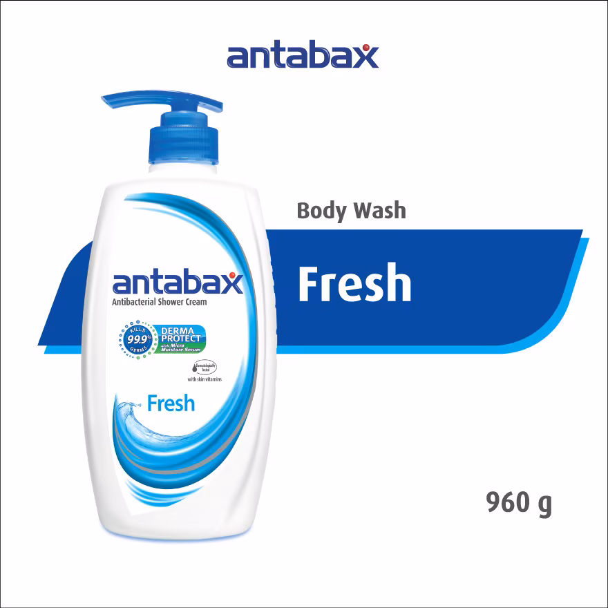 ANTABAX
Anti Bacterial Shower Fresh 960ml