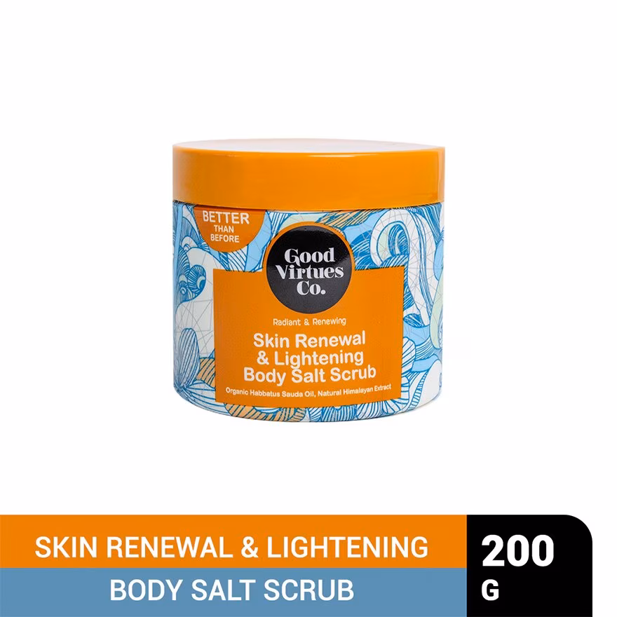 GOOD VIRTUES CO
Radiant & Renewing Body Salt Scrub 200g