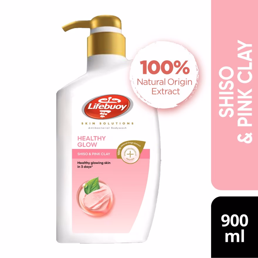 LIFEBUOY
Bodywash Pink Clay Bottle 900ml