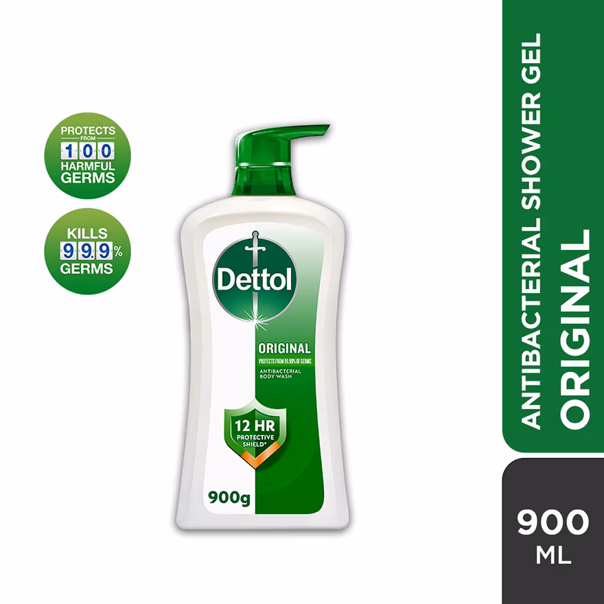 DETTOL
Body Wash Original Antibacterial 900ml
