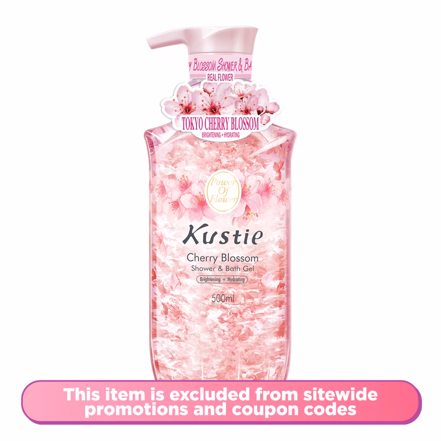 KUSTIE
Cherry Blossom Shower & Bath Gel 500ml