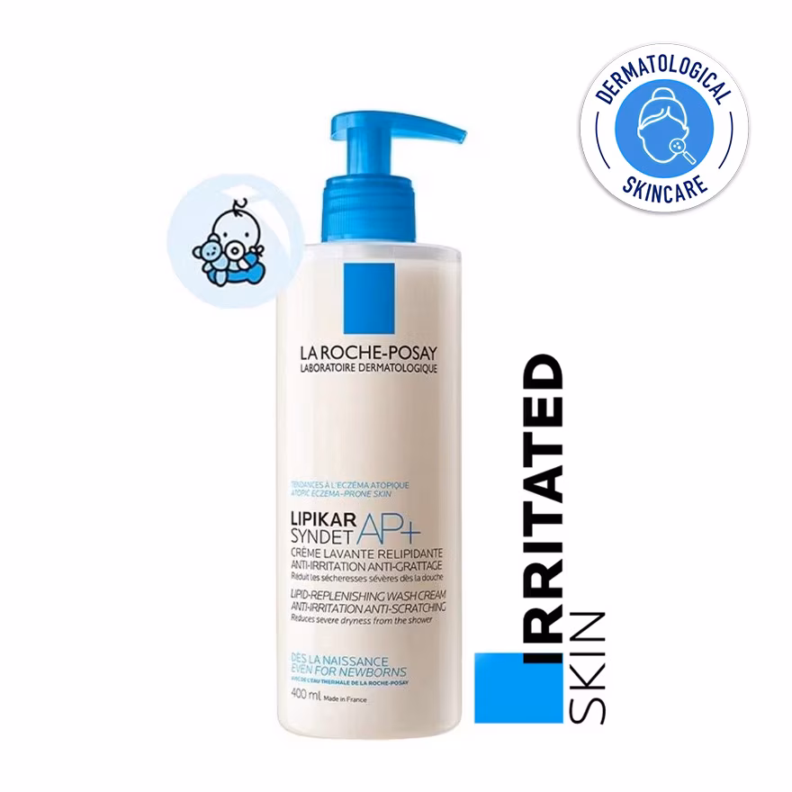 LA ROCHE POSAY
Lipikar Syndet Ap+ Body Cream Wash 400ml