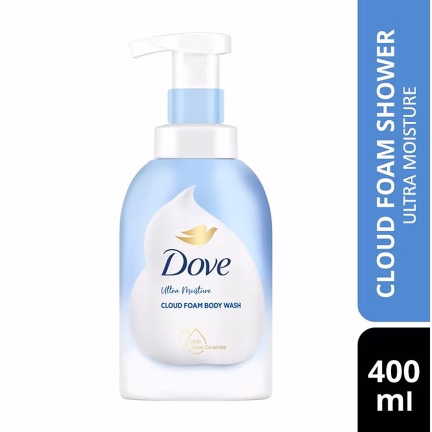 DOVE
Deep Moisture Self Foaming Cloud Foam Shower 400ml