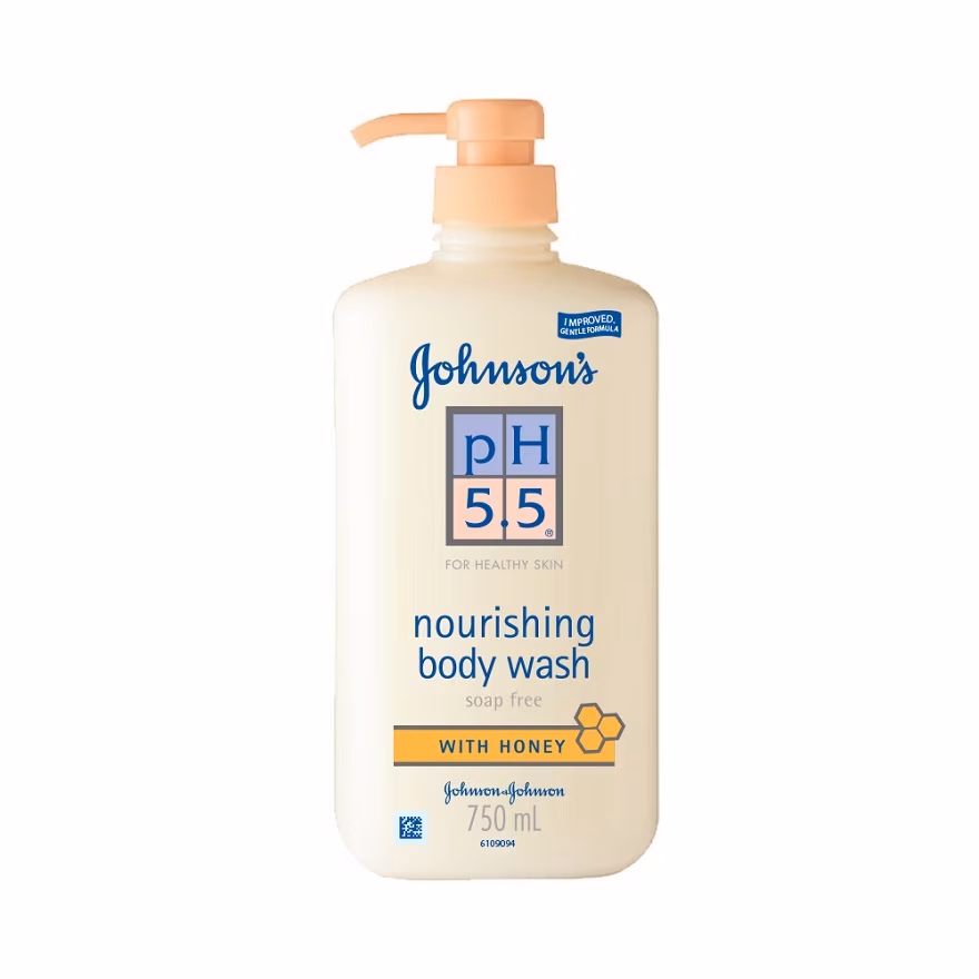 JOHNSON’S
pH 5.5 Body Wash Honey 750ml