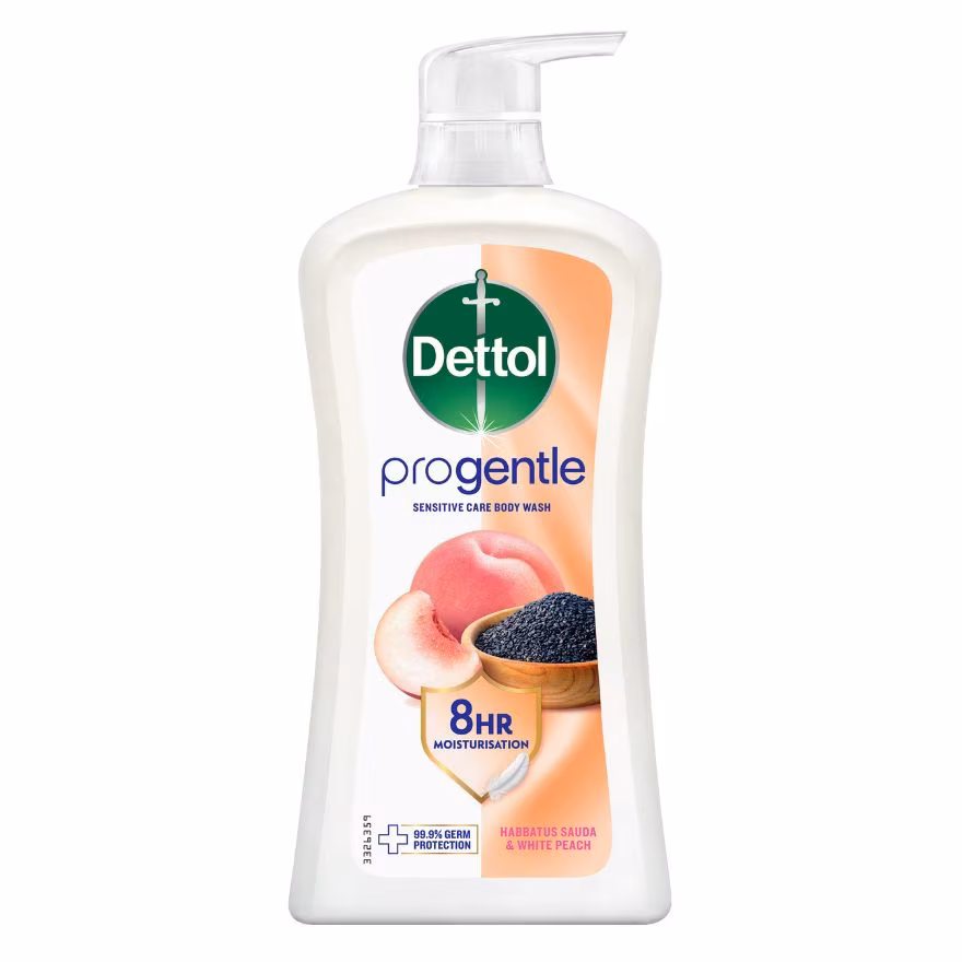 DETTOL
DETL SHW HABBATUS SAUDA & WHITE PEACH 900G