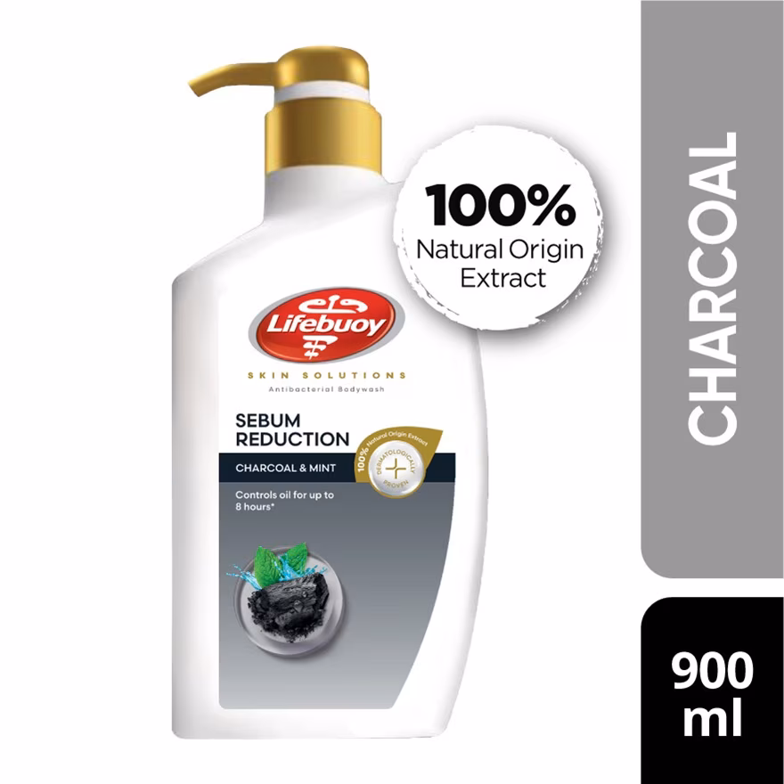LIFEBUOY
Bodywash Charcoal Mint 900ml