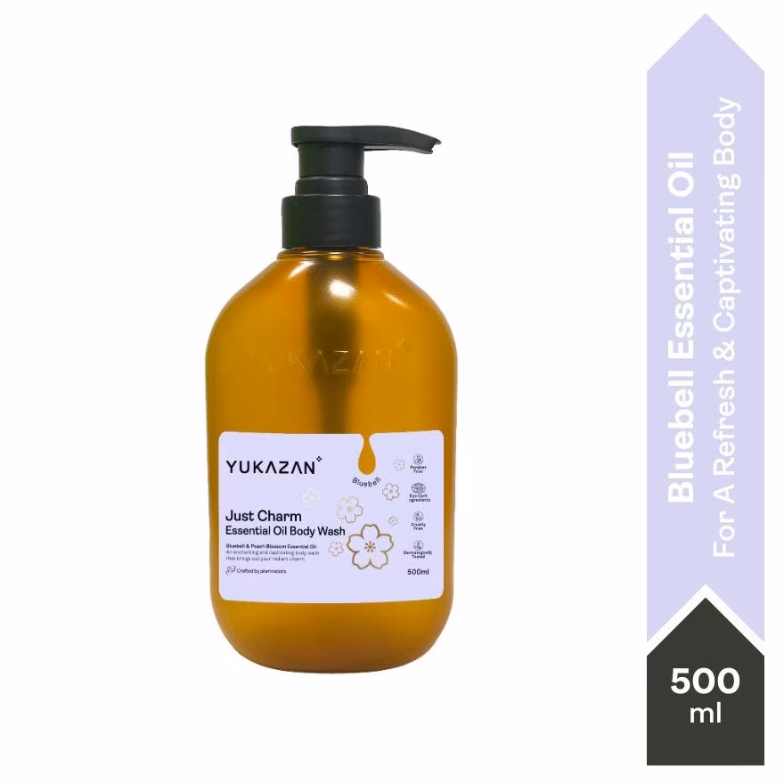 YUKA ZAN
Just Charm Essential Oil Body Wash 500ml
