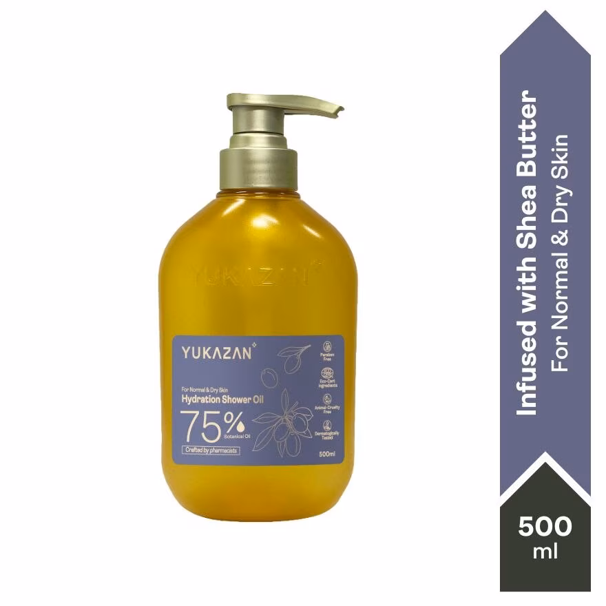 YUKA ZAN
Hydrating Shower Oil 75% 500ml
