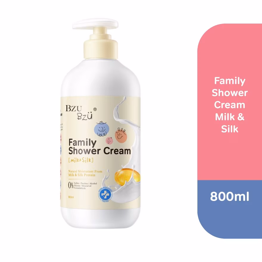 BZU BZU
Family Shower Cream Milk & Silk 800ml