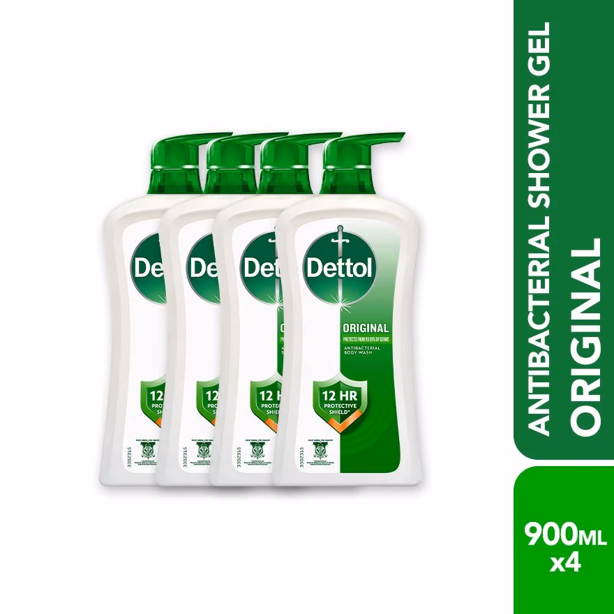 DETTOL
DETL SHW FOAM ORIGINAL 900ML X 4