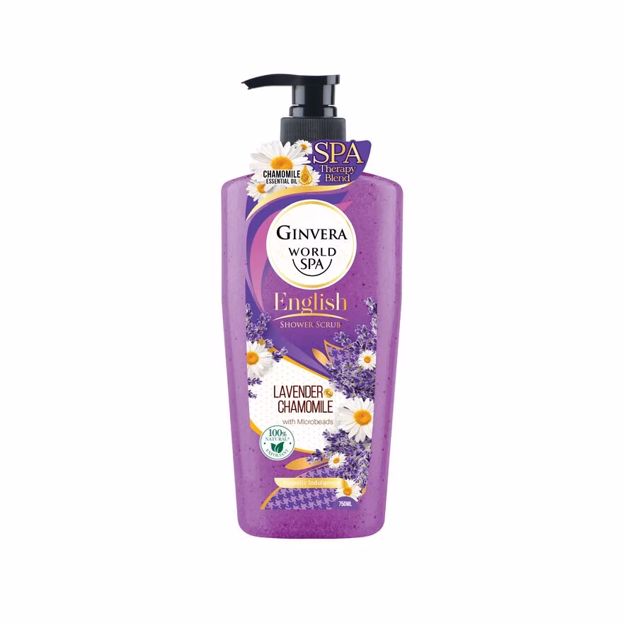 GINVERA
Real Spa Lavender Shower Scrub 750g