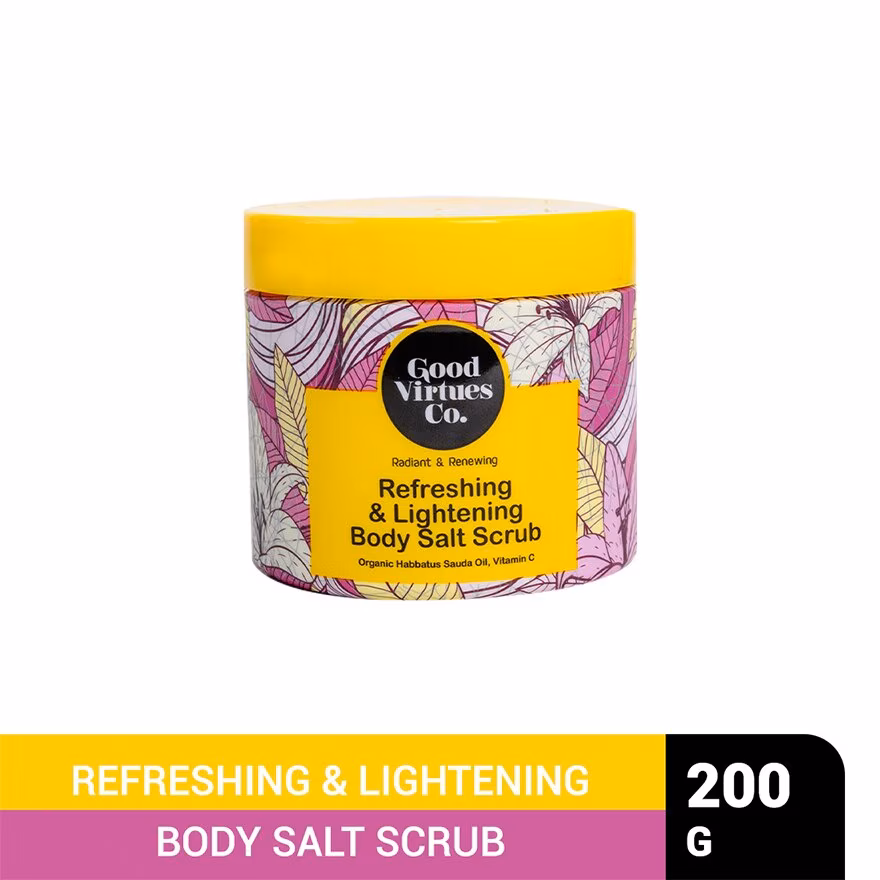 GOOD VIRTUES CO
Refreshing & Lightening Body Salt Scrub 200g