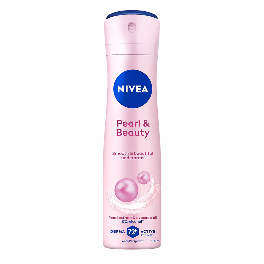 NIVEA
Deodorant Pearl Beauty Spray 150ml