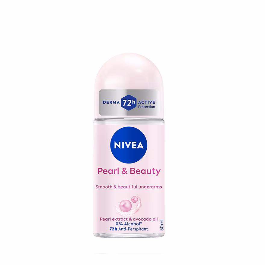 NIVEA
Deodorant Pearl Beauty Roll On 50ml