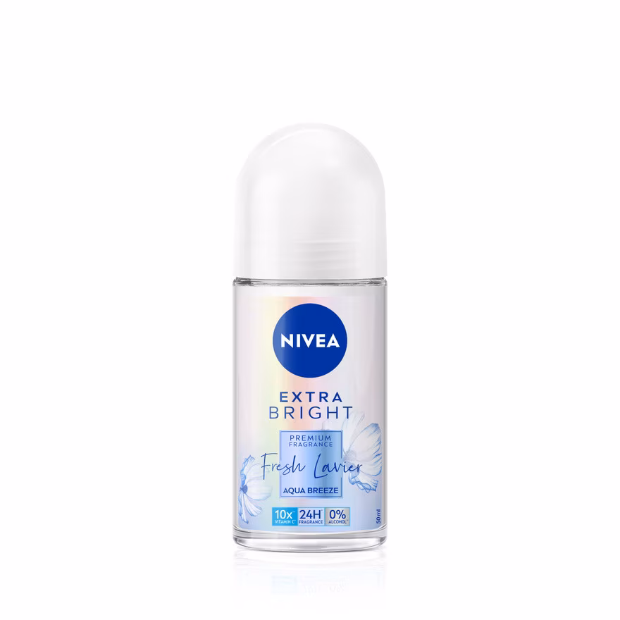 NIVEA
Deo Female Extra Bright Fresh Lavier Roll On 50ML TWP