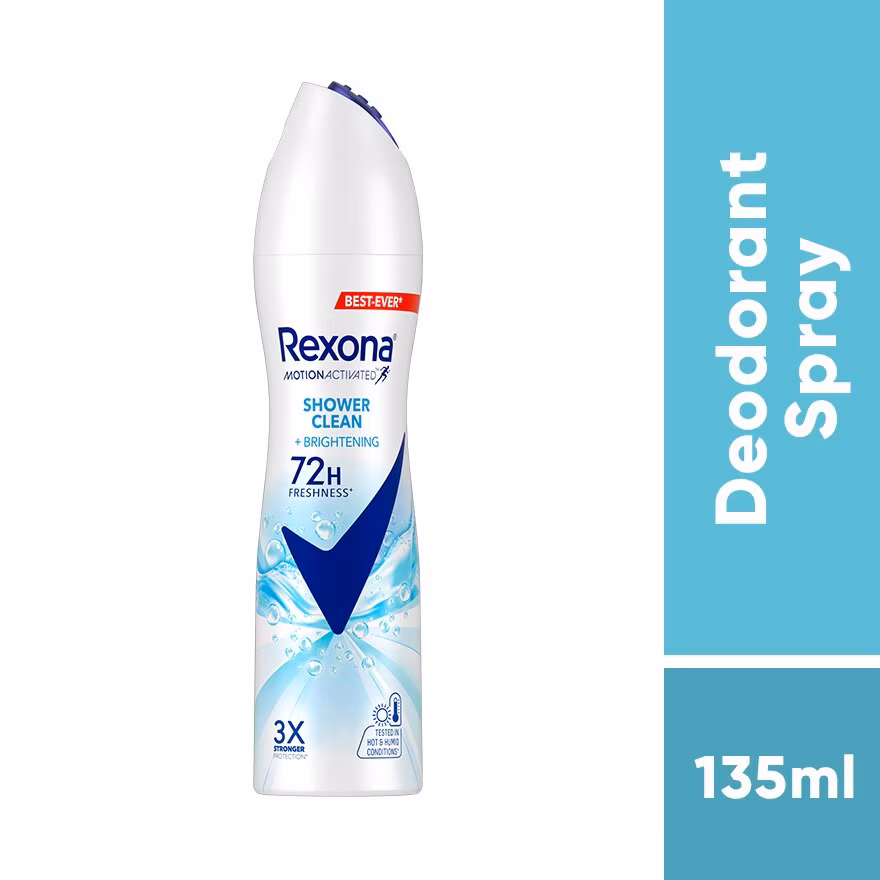 REXONA
Women Shower Clean Spray 135ml
