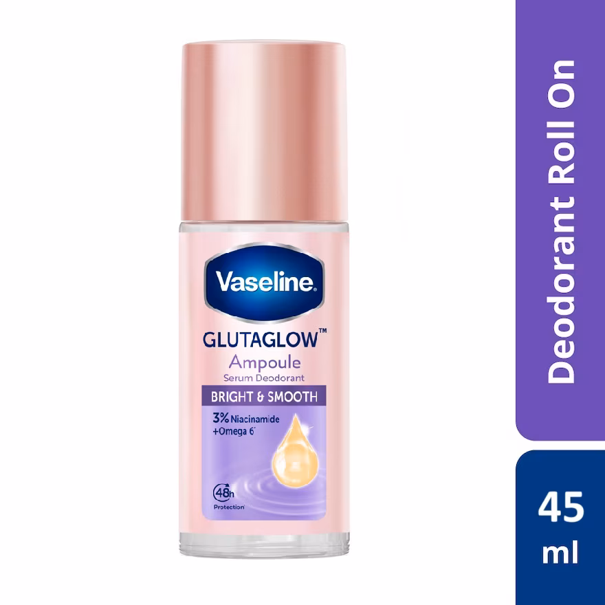 VASELINE
Deo Roll On Bright & Smooth 45ml