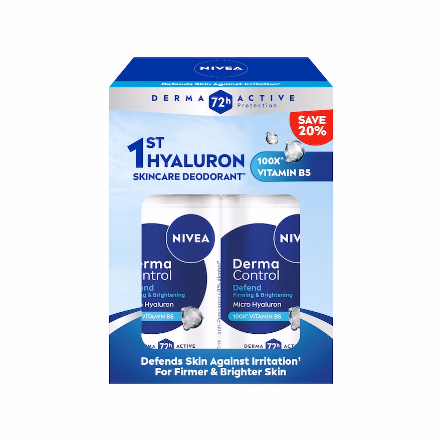 NIVEA
Deodorant Derma Control Defend Roll On 50mlx2