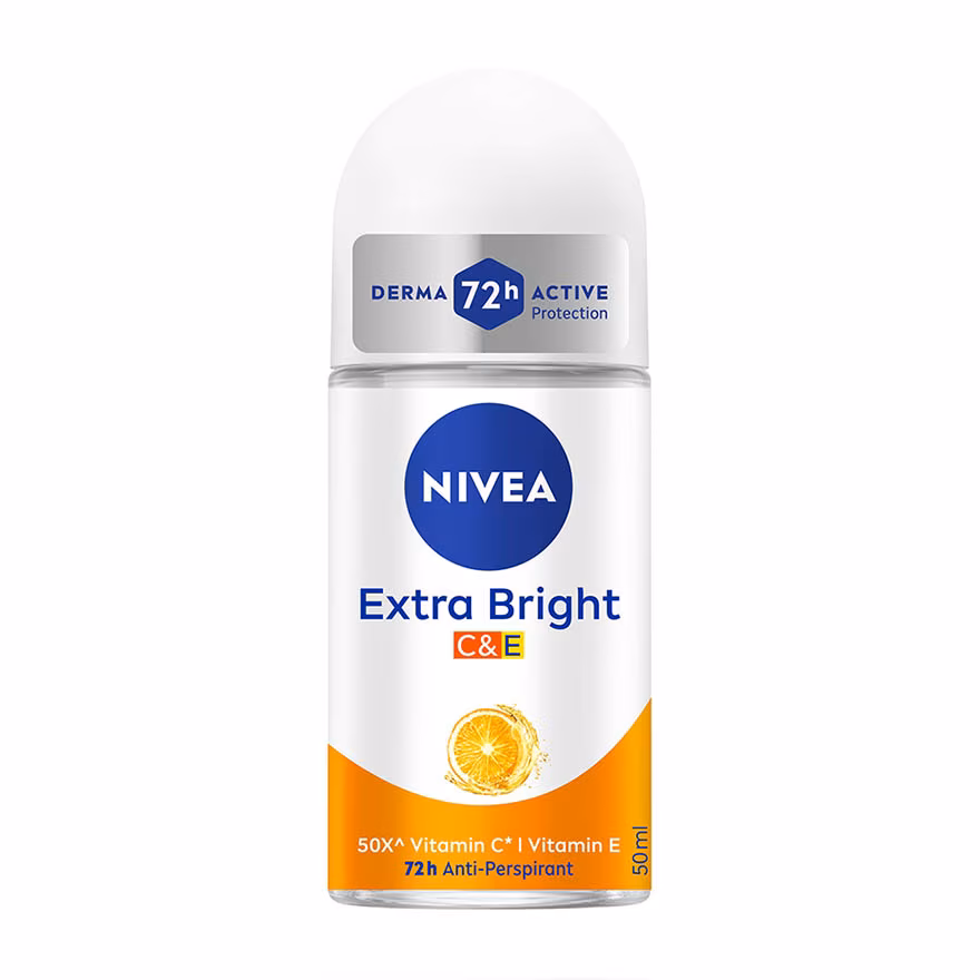 NIVEA
Deodorant Extra Bright C&E Roll On 50ml