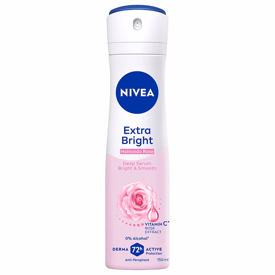 NIVEA
Deodorant Deep Brightening Serum Hokkaido Rose Spray 150ml