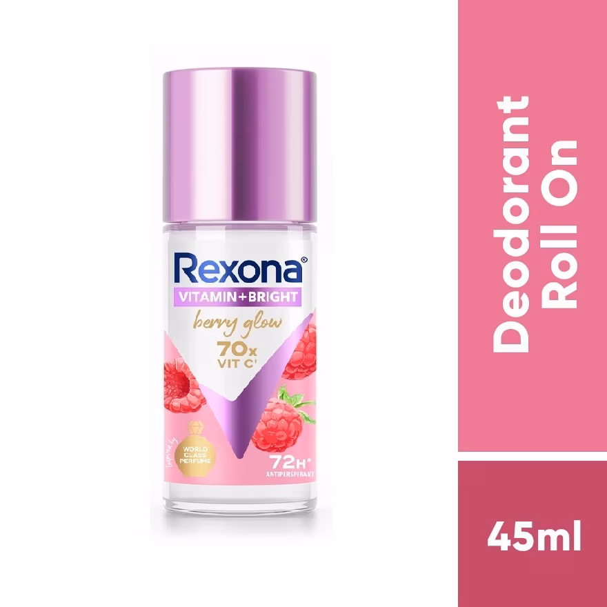 REXONA
Vitamin Bright Berry Roll On Deo 45ml