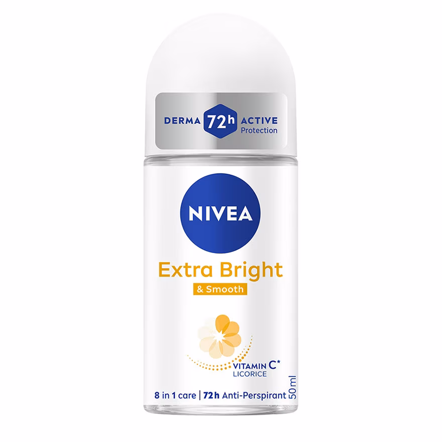 NIVEA
Deodorant Brightening & Smooth Roll On 50ml