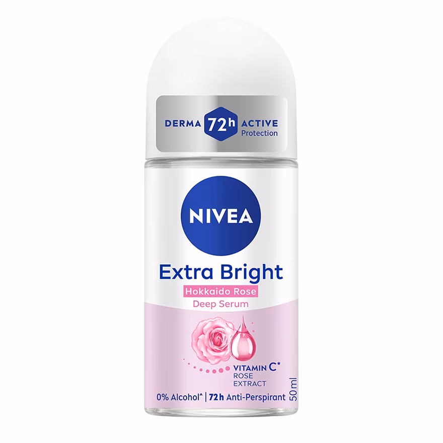 NIVEA
Deodorant Deep Brightening Serum Hokkaido Rose Roll On 50ml