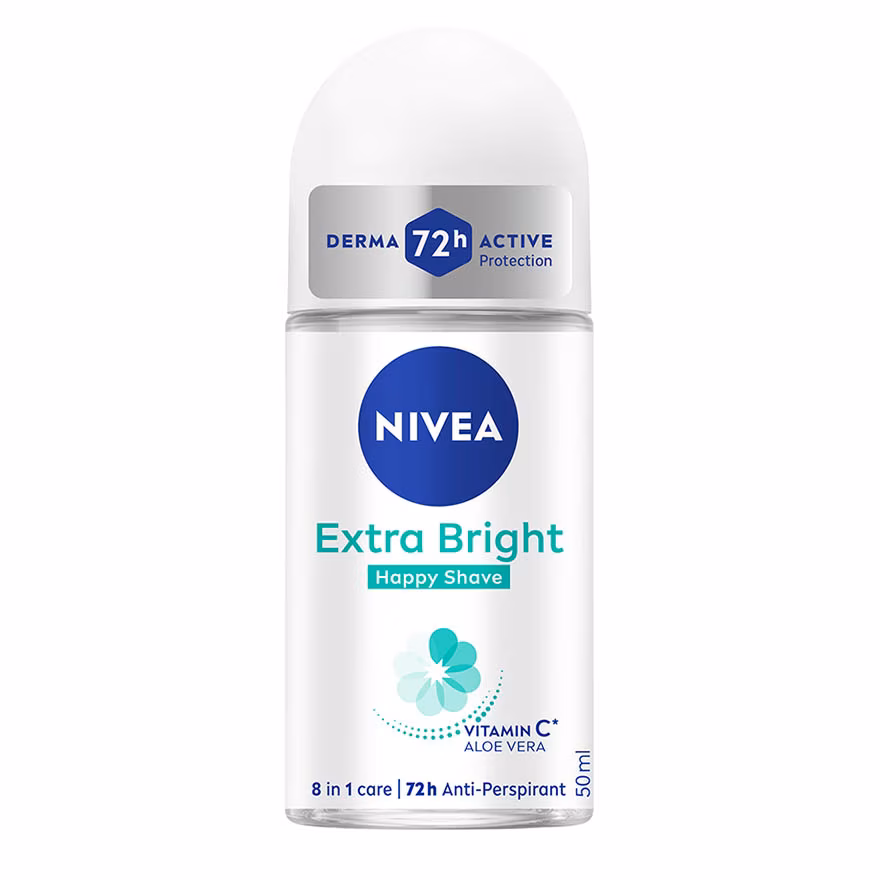 NIVEA
Deodorant Brightening Happy Shave Roll On 50ml