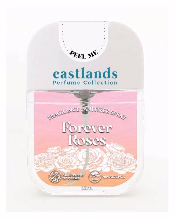 EASTLANDS
Fragrance Sanitizer Spray Forever Roses 35ml